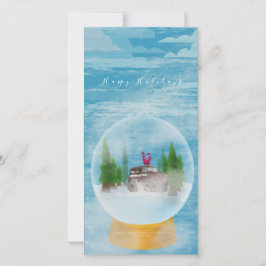 Tarjeta Festiva Ho ho Holidays