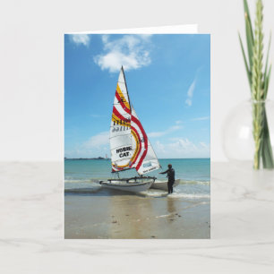 Tarjeta Festiva Hobie individual