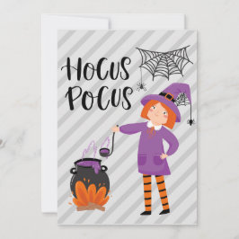 Tarjeta Festiva Hocus Pocus