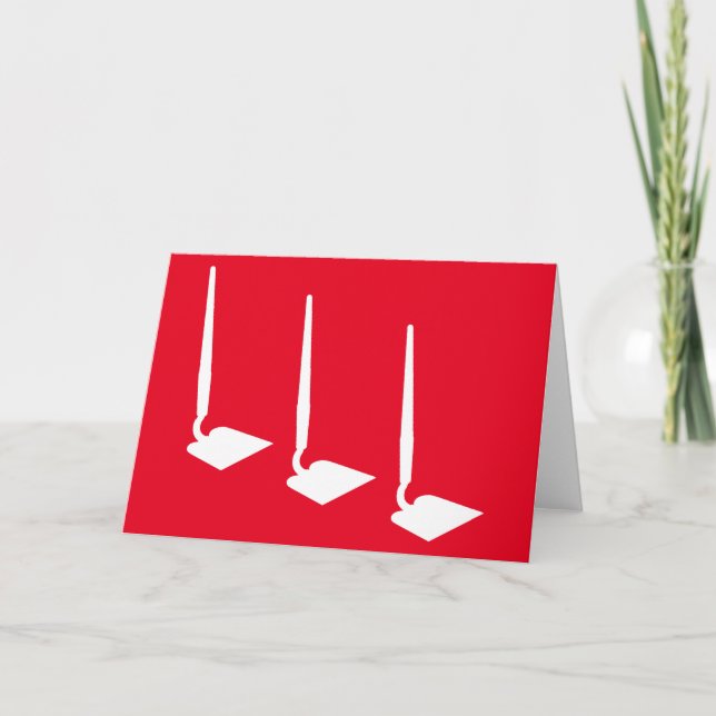 TARJETA FESTIVA HOE HOE HOE (Anverso)