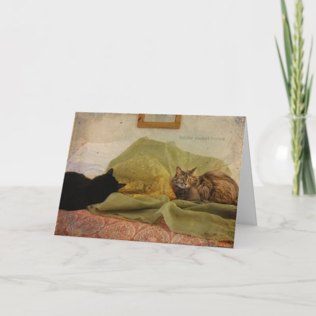 Tarjeta Festiva Hogar dulce casero (Anverso)