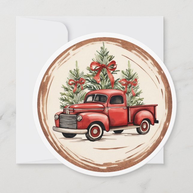Tarjeta Festiva Hogar para las fiestas (Anverso)