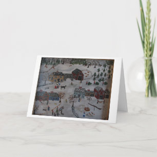Tarjeta Festiva Hogar para los Hoildays