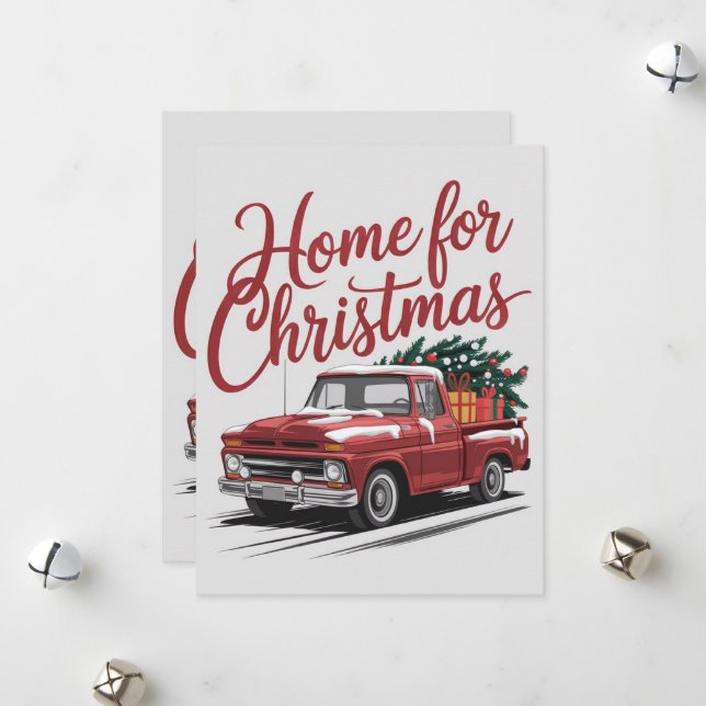 Tarjeta Festiva Hogar para Navidades 2 (Anverso/Reverso In Situ)