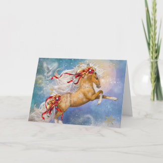 Tarjeta Festiva "Holiday Gold" Blank Holiday Card