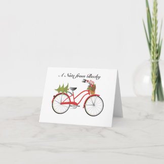 Tarjeta Festiva holidaybike1c