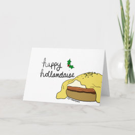 Tarjeta Festiva ¡Hollandaise feliz!