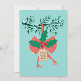 Tarjeta Festiva Holly y Jolly