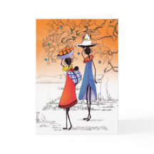 Hombre y mujer de Maasai