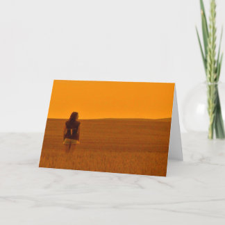Tarjeta Festiva Homenaje a Andrew Wyeth