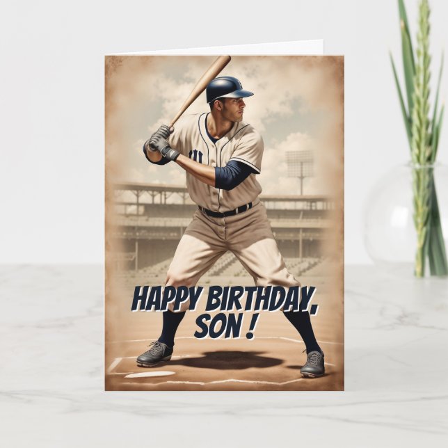 Tarjeta Festiva Honoring Tradition Birthday Card for Son (Anverso)