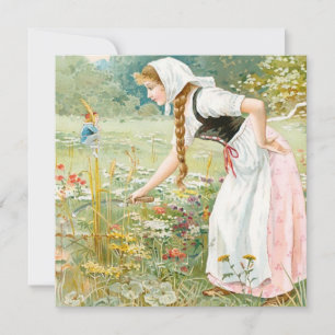 Tarjeta Festiva “Hop O My Thumb” de E S Hardy