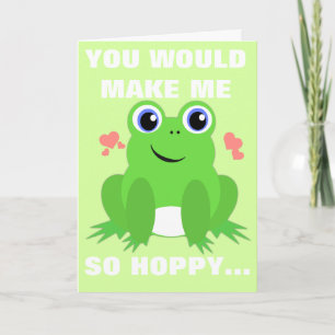 Tarjeta Festiva Hoppy Valentine