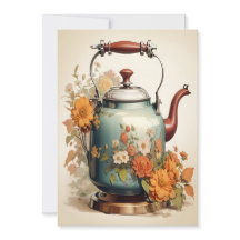 Hora del Té Descanso del Café Reunirse Tetera Flor