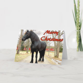 Tarjeta Festiva Horse Feliz Navidad.jpg