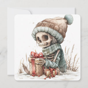 Tarjeta Festiva Hueso para alegrarse
