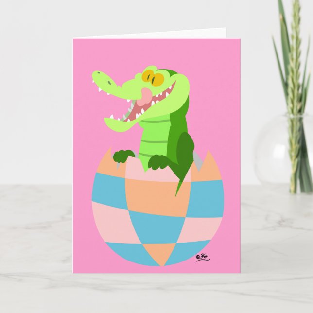 Tarjeta Festiva Huevo de Pascua!! (Anverso)