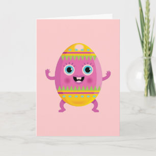 Tarjeta Festiva Huevo de Pascua