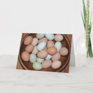 Tarjeta Festiva Huevo de Pascua Notecard