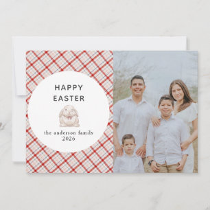 Tarjeta Festiva Huevos De Acuarela Moderna Elegante Feliz Pascua F