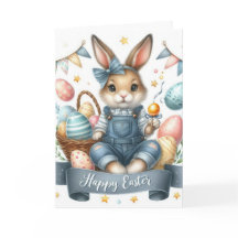 Huevos de conejo de Pascua