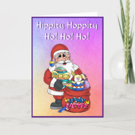 Tarjeta Festiva Huevos de conejo de Pascua