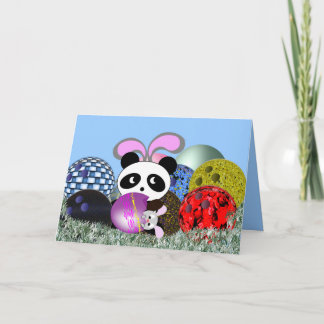 Tarjeta Festiva ¿Huevos de Pascua?