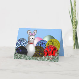 Tarjeta Festiva ¿Huevos de Pascua?
