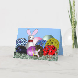 Tarjeta Festiva ¿Huevos de Pascua?