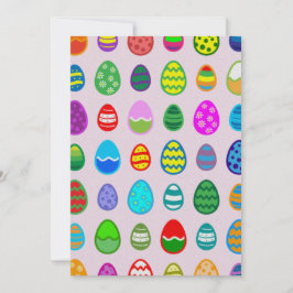 Tarjeta Festiva Huevos de Pascua
