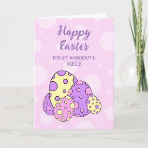 Tarjeta Festiva Huevos de Pascua Feliz Nochevieja