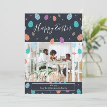 Huevos de Pascua Festividad de la Familia Azul