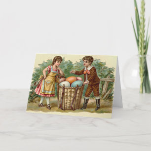 Tarjeta Festiva Huevos de Pascua para ti