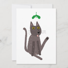 Tarjeta Festiva Humor de Gatos Divertidos