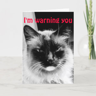 Tarjeta Festiva Humor feliz del el día de San Valentín