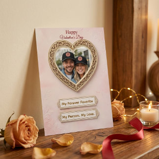 Tarjeta Festiva Husband Valentine’s Day – My Person My Love