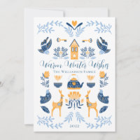 Hygge Azul | Deseos Únicos Cálidos de Invierno Ama