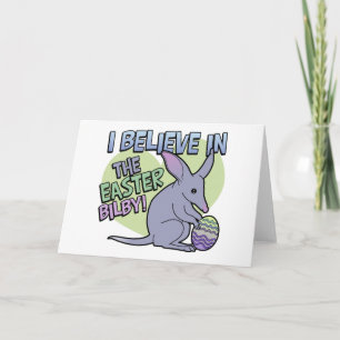 Tarjeta Festiva I Believe in the Easter Bilby