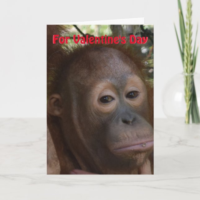 Tarjeta Festiva I Love You Valentine Be Mine (Anverso)