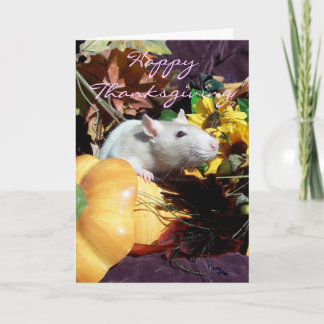 Tarjeta Festiva IARW Feliz Día de Gracias