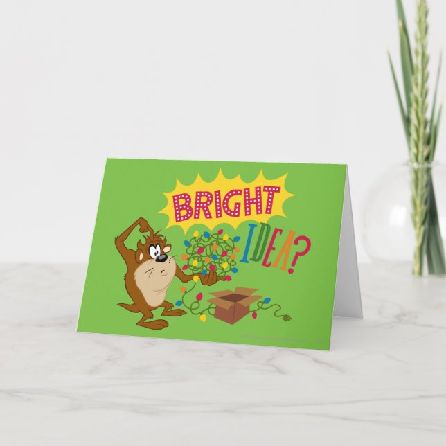 Tarjeta Festiva Idea brillante (Anverso)