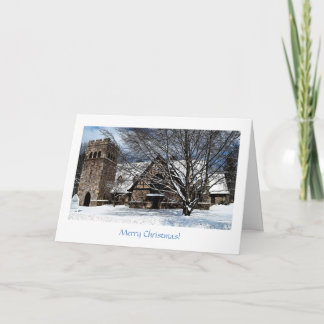 Tarjeta Festiva Iglesia de la Trinidad - Puerto de York, Maine