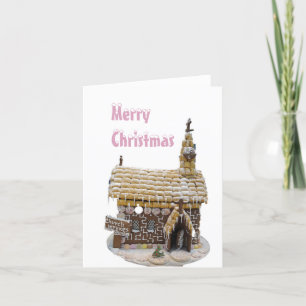 Tarjeta Festiva Iglesia de los navidades
