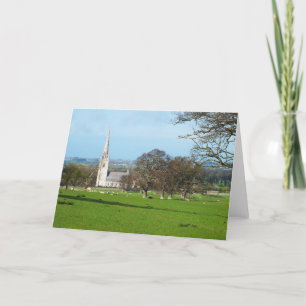 Tarjeta Festiva Iglesia de Santa Margarita