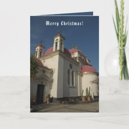 Tarjeta Festiva Iglesia Ortodoxa Griega, Capernaúm,