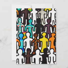 Tarjeta Festiva Igualdad racial