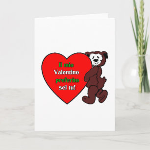 Tarjeta Festiva Il mio Valentino Perferito Sei Tu