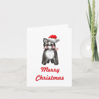 Tarjeta Festiva Ilustración adorable y caprichosa de burro de Navi