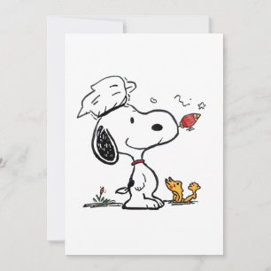 Tarjeta Festiva Ilustración de dibujos animados de astronauta Beag