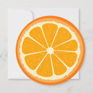 Tarjeta Festiva Ilustracion de jugo de limón Naranja fresco y jugo